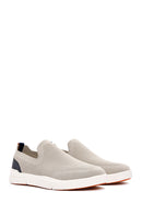 Derimod Zero Men's Beige Fabric Sneaker | Derimod Derimod Zero Men's Beige Fabric Sneaker | Derimod