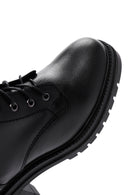 Women's Black Leather Boots | Derimod Women's Black Leather Boots | Derimod