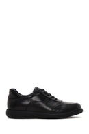 Erkek Siyah Deri Sneaker | Derimod Erkek Siyah Deri Sneaker | Derimod