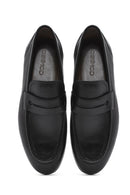 Men's Black Leather Classic Loafer | Derimod Men's Black Leather Classic Loafer | Derimod