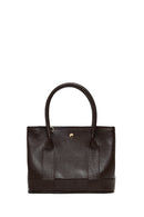 Woman Brown Long-Strap Mini Leather Shoulder Bag | Derimod Woman Brown Long-Strap Mini Leather Shoulder Bag | Derimod