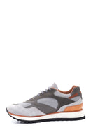 Erkek Deri Süet Detaylı Sneaker | Derimod Erkek Deri Süet Detaylı Sneaker | Derimod