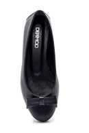 Women's Leather Bow Ballerina Ballet | Derimod Women's Leather Bow Ballerina Ballet | Derimod