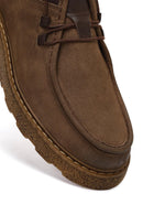 Male Mink Nubuck Leather Casual Shoes | Derimod Male Mink Nubuck Leather Casual Shoes | Derimod