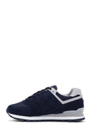 Hammer Jack Erkek Lacivert Süet Deri Chile M Sneaker | Derimod Hammer Jack Erkek Lacivert Süet Deri Chile M Sneaker | Derimod