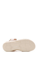 Women's Beige Thick-Sole Comfort Sandals | Derimod Women's Beige Thick-Sole Comfort Sandals | Derimod