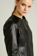 LUCY WOMEN'S LEATHER JACKET | Derimod LUCY WOMEN'S LEATHER JACKET | Derimod