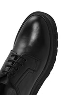 Men's Black Lace-up Leather Casual Shoes | Derimod Men's Black Lace-up Leather Casual Shoes | Derimod