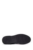 Men's Black Leather Classic Boots | Derimod Men's Black Leather Classic Boots | Derimod