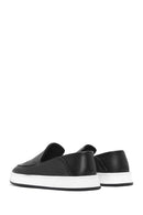 Men's Black Leather Casual Loafer | Derimod Men's Black Leather Casual Loafer | Derimod