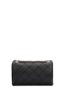 Women's Black Long Strap Printed Shoulder Bag | Derimod Women's Black Long Strap Printed Shoulder Bag | Derimod