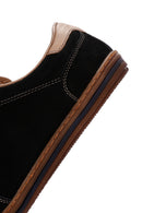 Erkek Siyah Nubuk Deri Sneaker | Derimod Erkek Siyah Nubuk Deri Sneaker | Derimod