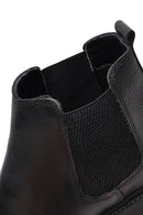 Male Black Leather Casual Chelsea Boots | Derimod Male Black Leather Casual Chelsea Boots | Derimod