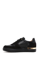 Erkek Siyah Deri Sneaker | Derimod Erkek Siyah Deri Sneaker | Derimod