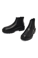 Men's Black Leather Chelsea Boot | Derimod Men's Black Leather Chelsea Boot | Derimod