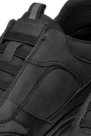 Geox Erkek Siyah Portello Sneaker | Derimod Geox Erkek Siyah Portello Sneaker | Derimod