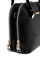 Woman Black Long-Strap Classic Shoulder Bag | Derimod Woman Black Long-Strap Classic Shoulder Bag | Derimod
