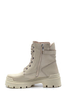 Women's Leather Zippered Boots | Derimod Women's Leather Zippered Boots | Derimod