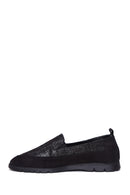 Kadın Siyah Deri Comfort Loafer | Derimod Kadın Siyah Deri Comfort Loafer | Derimod
