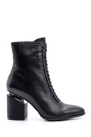 Women's Heeled Leather Boots | Derimod Women's Heeled Leather Boots | Derimod