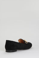 Women's Suede Shoes with Chain | Derimod Women's Suede Shoes with Chain | Derimod