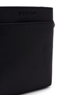 Male Black Long-Strap Leather Messenger Bag | Derimod Male Black Long-Strap Leather Messenger Bag | Derimod