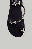 Women's Stone Detailed Sandals | Derimod Women's Stone Detailed Sandals | Derimod