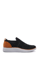 Derimod Zero Men's Black Thick Soled Sneaker | Derimod Derimod Zero Men's Black Thick Soled Sneaker | Derimod