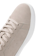 ACBC x Derimod Erkek Bej Bağcıklı Süet Sneaker | Derimod ACBC x Derimod Erkek Bej Bağcıklı Süet Sneaker | Derimod