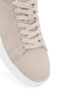 ACBC x Derimod Erkek Bej Bağcıklı Süet Sneaker | Derimod ACBC x Derimod Erkek Bej Bağcıklı Süet Sneaker | Derimod