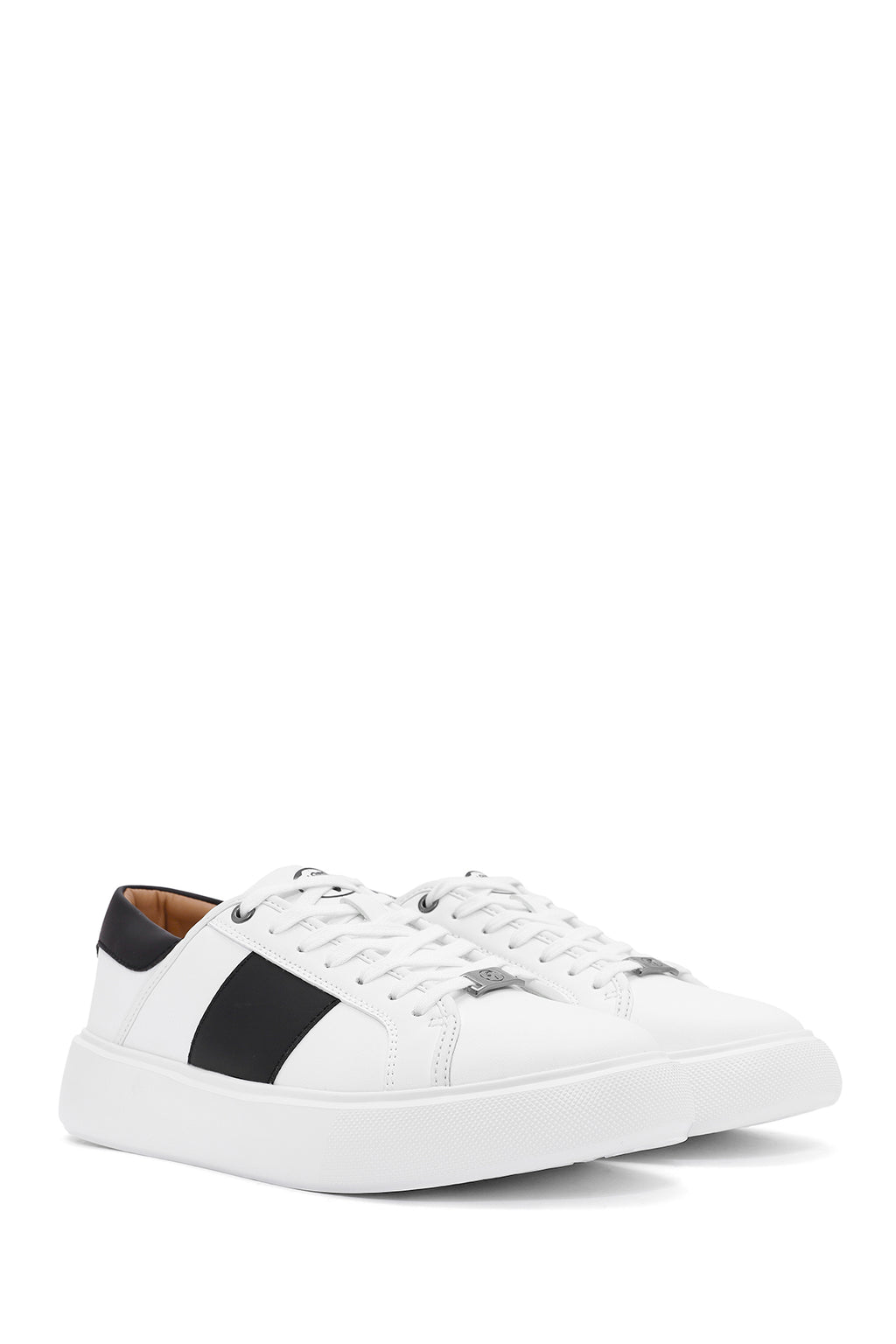 ACBC x Derimod Erkek Beyaz Bağcıklı Sneaker
