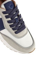 ACBC x DERİMOD Men's Beige Laced Thick Soled Sneaker | Derimod ACBC x DERİMOD Men's Beige Laced Thick Soled Sneaker | Derimod