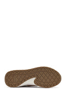 ACBC x DERİMOD Men's Brown Laced Thick Soled Sneaker | Derimod ACBC x DERİMOD Men's Brown Laced Thick Soled Sneaker | Derimod