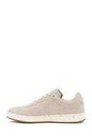 ACBC x Derimod Men's Beige Lace-Up Suede Sneakers | Derimod ACBC x Derimod Men's Beige Lace-Up Suede Sneakers | Derimod