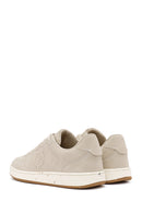 ACBC x Derimod Men's Beige Lace-Up Suede Sneakers | Derimod ACBC x Derimod Men's Beige Lace-Up Suede Sneakers | Derimod