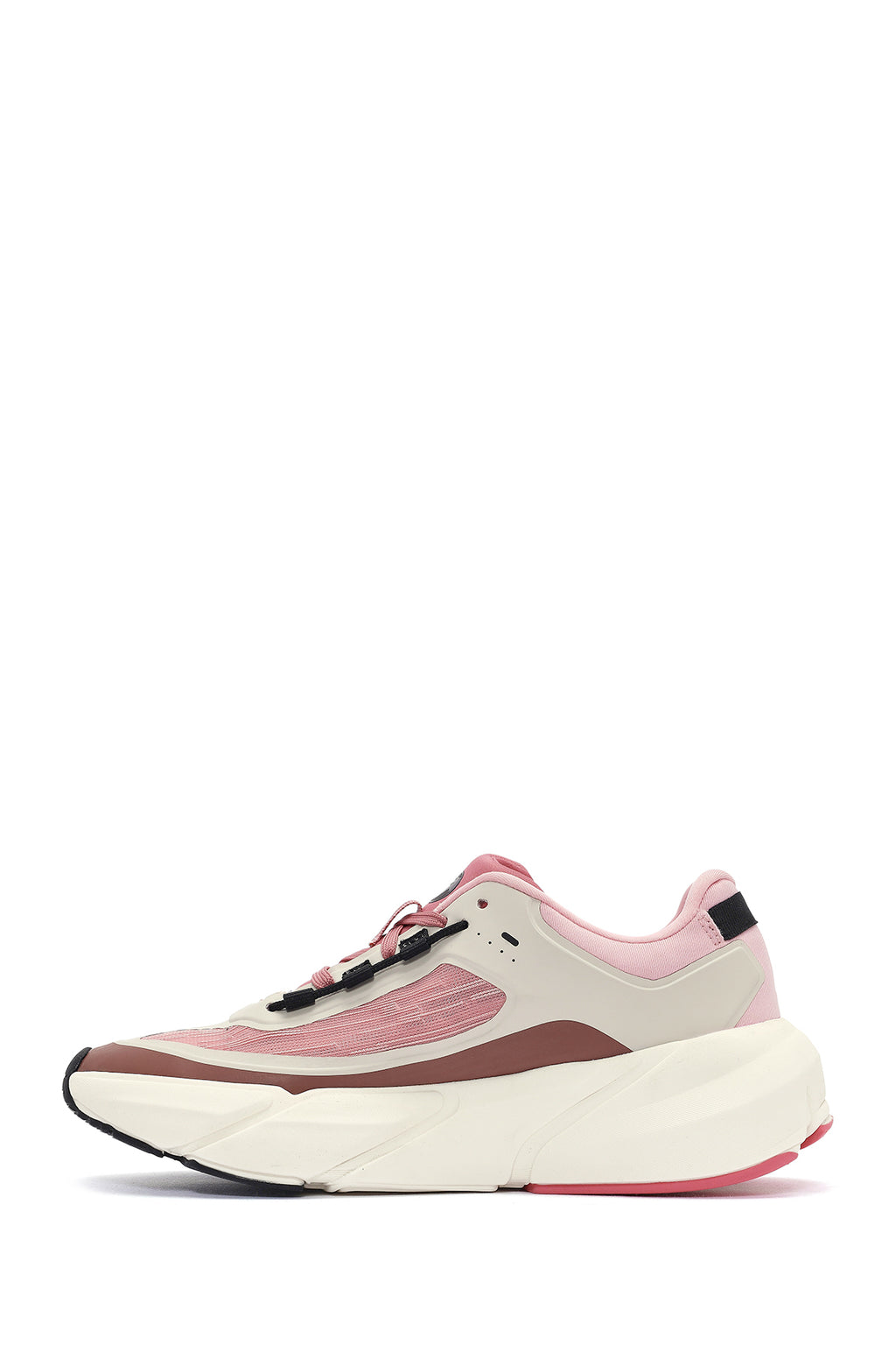 ACBC x DERİMOD Kadın Pembe Bağcıklı Kalın Tabanlı Sneaker