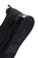 Erkek Siyah Nubuk Deri Sneaker | Derimod Erkek Siyah Nubuk Deri Sneaker | Derimod