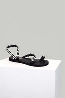 Women's Stone Detailed Sandals | Derimod Women's Stone Detailed Sandals | Derimod