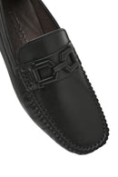 Men's Black Buckled Leather Loafer | Derimod Men's Black Buckled Leather Loafer | Derimod