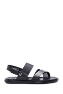 Men's Leather Perforated Sandals | Derimod Men's Leather Perforated Sandals | Derimod