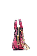 Women's Mini Snake Printed Shoulder Bag | Derimod Women's Mini Snake Printed Shoulder Bag | Derimod