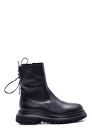 Women's Leather Lacing Detailed Boots | Derimod Women's Leather Lacing Detailed Boots | Derimod
