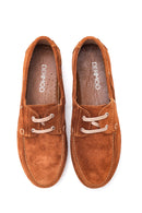Women's Leather Suede Loafer | Derimod Women's Leather Suede Loafer | Derimod