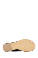 Women's Black Back Strap Flip Flop Sandals | Derimod Women's Black Back Strap Flip Flop Sandals | Derimod