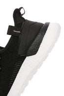 Derimod Zero Erkek Siyah Bağcıklı Kalın Tabanlı Kumaş Sneaker | Derimod Derimod Zero Erkek Siyah Bağcıklı Kalın Tabanlı Kumaş Sneaker | Derimod
