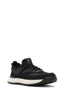 Erkek Siyah Bağcıklı Kalın Tabanlı Sneaker | Derimod Erkek Siyah Bağcıklı Kalın Tabanlı Sneaker | Derimod