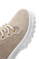 Women's Leather Lace-Up Boots | Derimod Women's Leather Lace-Up Boots | Derimod
