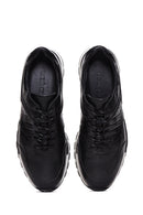 Erkek Siyah Deri Sneaker | Derimod Erkek Siyah Deri Sneaker | Derimod