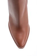 Women's Heeled Leather Boots | Derimod Women's Heeled Leather Boots | Derimod