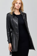Cassandra Women's Leather Jacket | Derimod Cassandra Women's Leather Jacket | Derimod